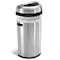 Simplehuman 16 gal Round Indoor Metal Can, Brushed, Stainless Steel, 18.5 in CW1468 - alternate 7